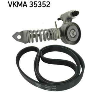 Jeu de courroies trapézoïdales à nervures SKF VKMA 35352 pour NISSAN MAXIMA 1.4 - 100cv