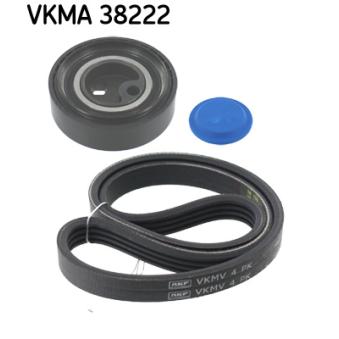Jeu de courroies trapézoïdales à nervures SKF VKMA 38222 pour BMW Z3 1.9 - 116cv