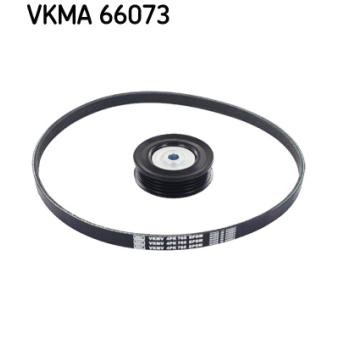 Jeu de courroies trapézoïdales à nervures SKF [VKMA 66073]
