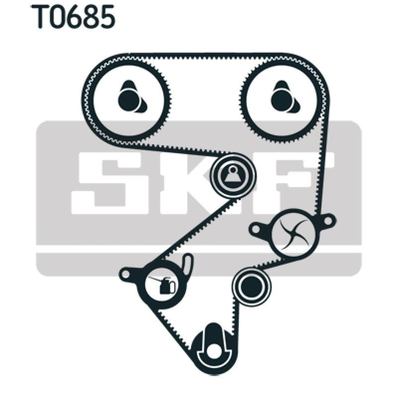 Kit de distribution SKF VKMA 91013 - Visuel 1