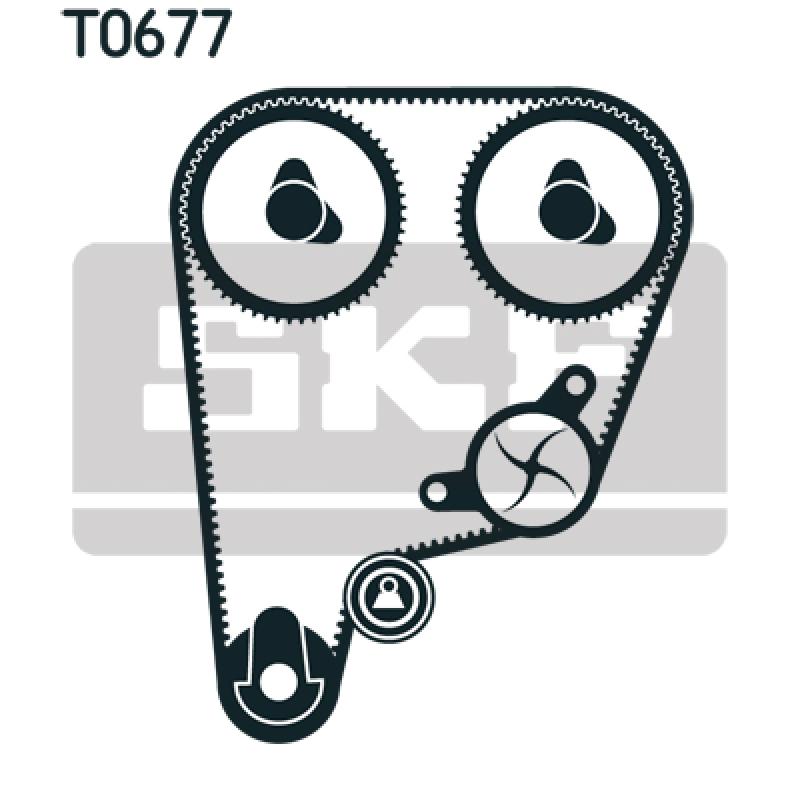 Kit de distribution SKF VKMA 93002 - Visuel 1