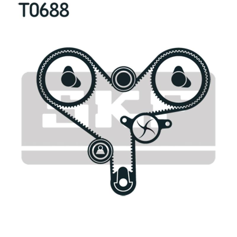 Kit de distribution SKF VKMA 95628 - Visuel 1