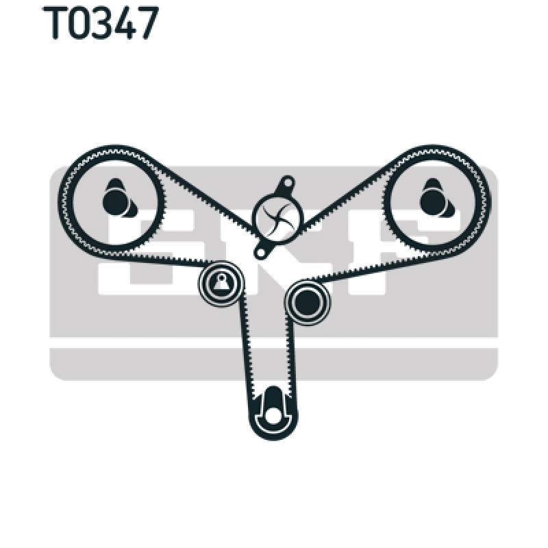 Kit de distribution SKF VKMA 95681 - Visuel 1