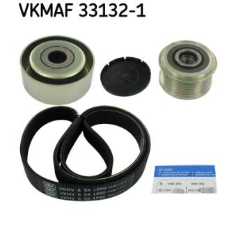 Jeu de courroies trapézoïdales à nervures SKF OEM 77362558