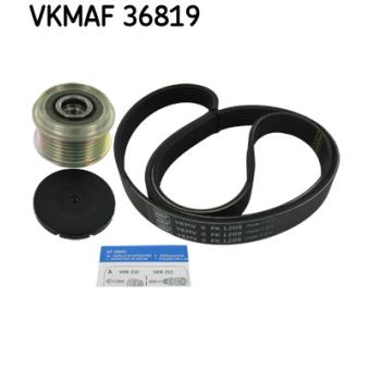 Jeu de courroies trapézoïdales à nervures SKF [VKMAF 36819]