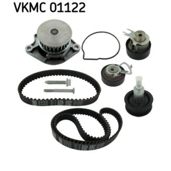Pompe à eau + kit de courroie de distribution SKF VKMC 01122 pour VOLKSWAGEN CADDY 1.4 - 75cv