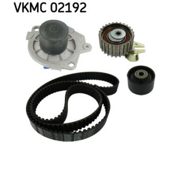 Pompe à eau + kit de courroie de distribution SKF VKMC 02192 pour FIAT DOBLO 1.9 JTD - 100cv