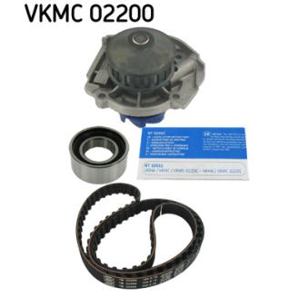 Pompe à eau + kit de courroie de distribution SKF VKMC 02200 pour FIAT PANDA 1100 - 50cv