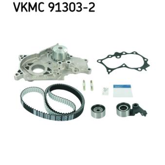 Pompe à eau + kit de courroie de distribution SKF VKMC 91303-2 pour AUDI 100 2.0 D-4D - 110cv