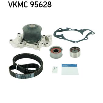 Pompe à eau + kit de courroie de distribution SKF VKMC 95628 pour MITSUBISHI GALANT 2.5 V6 24V - 163cv