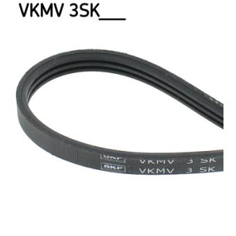 Courroie trapézoïdale à nervures SKF VKMV 3SK628 pour MITSUBISHI COLT 2.5 T - 231cv