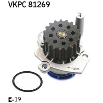 Pompe à eau SKF VKPC 81269 pour VOLVO XC70 2.0 TDI - 177cv