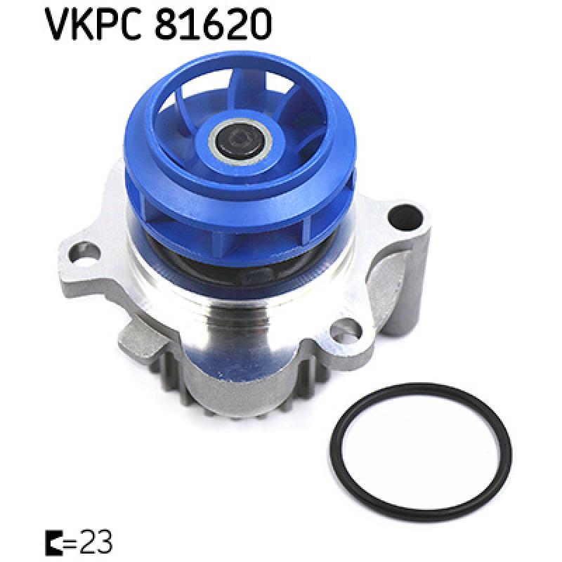 Pompe à eau SKF VKPC 81620 - Visuel 1