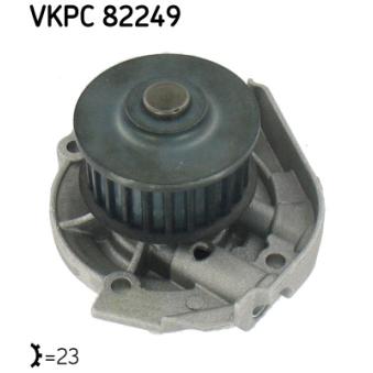 Pompe à eau SKF VKPC 82249 pour LANCIA YPSILON 1.4 - 95cv