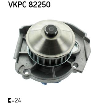 Pompe à eau SKF VKPC 82250 pour SSANGYONG KORANDO 1.2 - 60cv