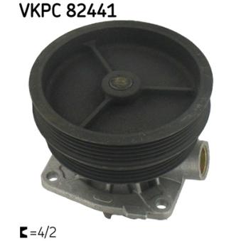 Pompe à eau SKF VKPC 82441 pour SEAT LEON 1.6 16V - 90cv