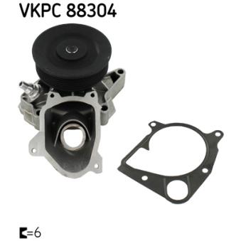 Pompe à eau SKF VKPC 88304 pour RENAULT ESPACE 3.0d - 218cv