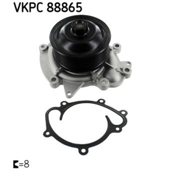 Pompe à eau SKF VKPC 88865 pour MERCEDES-BENZ CLASSE E E 280 CDI - 190cv