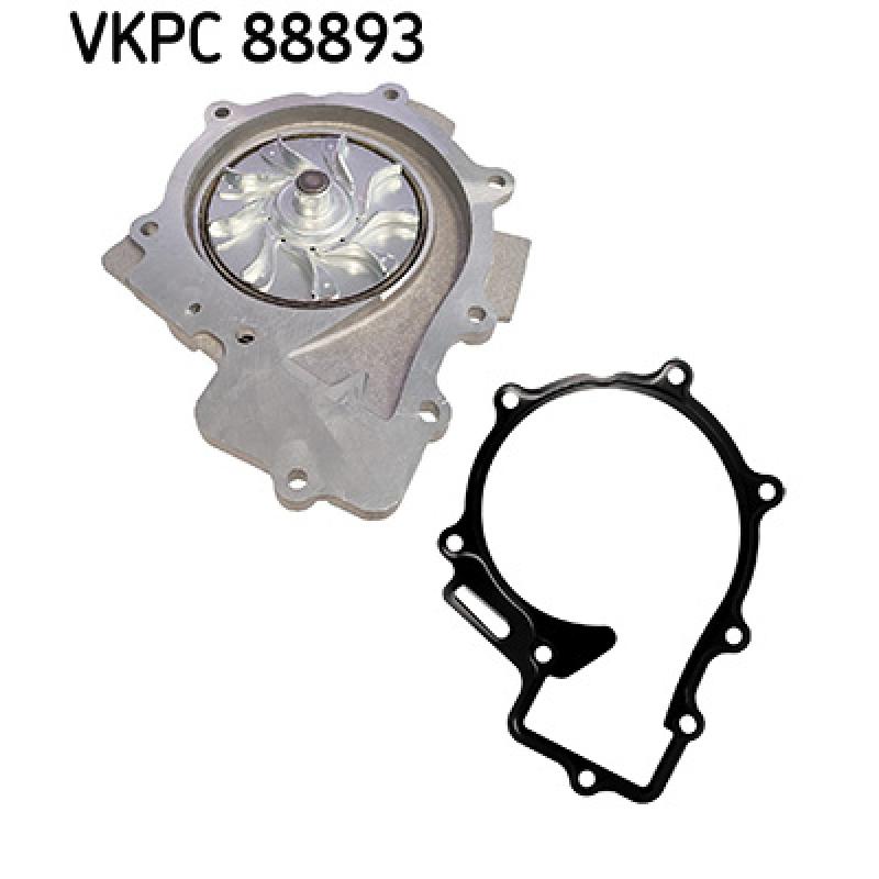Pompe à eau, refroidissement du moteur SKF VKPC 88893 - Visuel 1