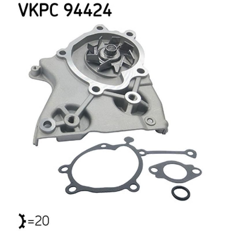 Pompe à eau SKF VKPC 94424 - Visuel 1