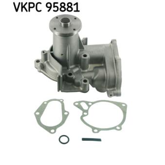 Pompe à eau SKF VKPC 95881 pour MITSUBISHI L 2.5 DI-D (RWD) - 167cv