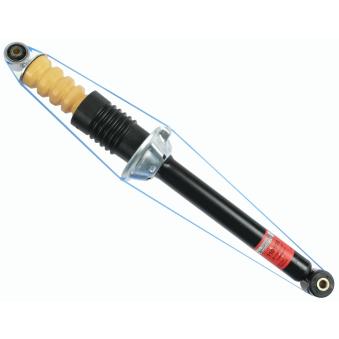 Jeu de 2 amortisseurs arrière SACHS 110 919