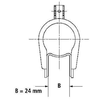 Jeu de 2 amortisseurs avant SACHS OEM 7700830490