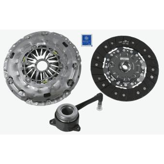 Kit d'embrayage SACHS 3000 990 248 pour SKODA FABIA 2.0 TDI 4motion - 170cv