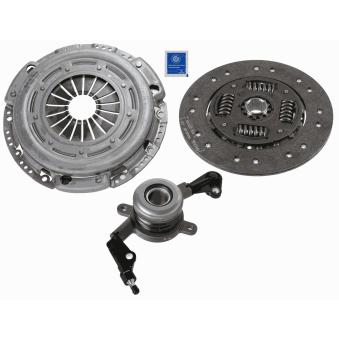 Kit d'embrayage SACHS 3000 990 389 pour FORD PUMA E 200 Kompressor - 163cv