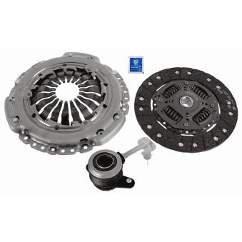 Kit d'embrayage SACHS 3000 990 505 pour SKODA RAPID 1.5 dCi 110 - 110cv