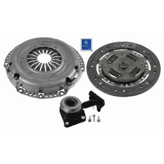 Kit d'embrayage SACHS 3000 990 519 pour SKODA RAPID 1.4 - 80cv