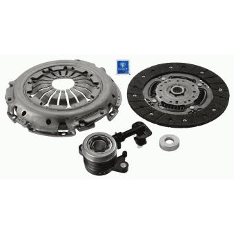 Kit d'embrayage SACHS 3000 990 551 pour DACIA DOKKER 1.2 TCe 115 - 116cv