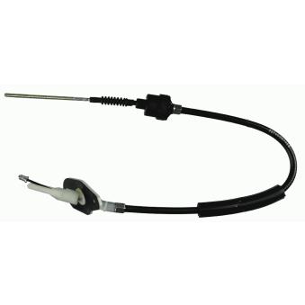 Tirette à câble, commande d'embrayage SACHS 3074 600 145 pour FIAT 500 0.9 - 105cv