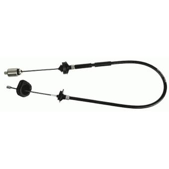 Tirette à câble, commande d'embrayage SACHS 3074 600 149 pour FORD RANGER 1.2 LPG - 75cv