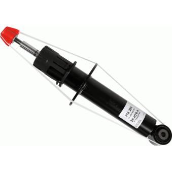Jeu de 2 amortisseurs arrière SACHS OEM 7P6513029BA