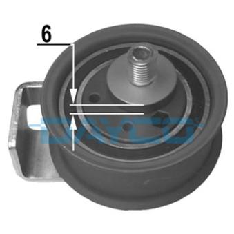 Poulie-tendeur, courroie crantée DAYCO OEM 058109243C