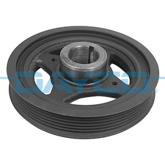 Poulie, vilebrequin DAYCO DPV1246 pour NISSAN X-TRAIL 1.6 DIG-T - 163cv