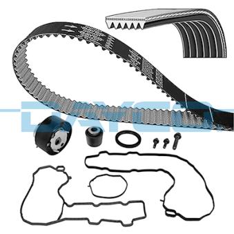 Kit de courroie crantée DAYCO KBIO15K1 pour RENAULT R19 1.2 THP 110 - 110cv