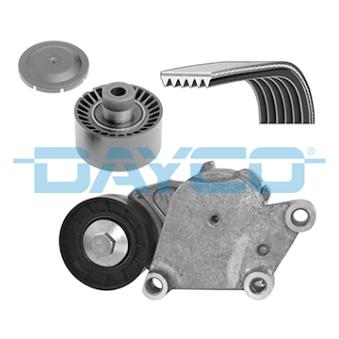 Jeu de courroies trapézoïdales à nervures DAYCO KPV093 pour CITROEN C4 1.6 HDI - 109cv