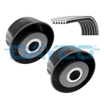 Jeu de courroies trapézoïdales à nervures DAYCO KPV108 pour LADA GRANTA 1.4 - 73cv