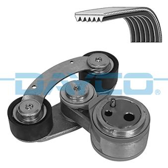 Jeu de courroies trapézoïdales à nervures DAYCO [KPV1145]