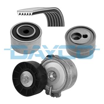 Jeu de courroies trapézoïdales à nervures DAYCO KPV121 pour PEUGEOT BOXER 2.0 HDI - 84cv