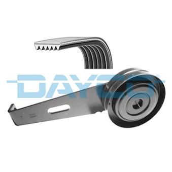 Jeu de courroies trapézoïdales à nervures DAYCO [KPV163]