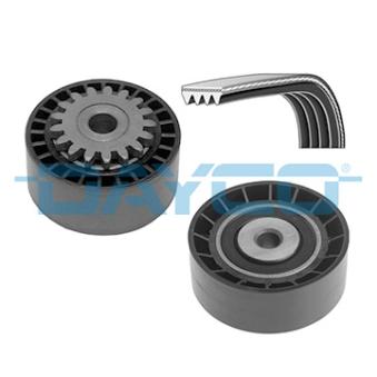 Jeu de courroies trapézoïdales à nervures DAYCO KPV191 pour HYUNDAI I20 1.2 LPG - 75cv