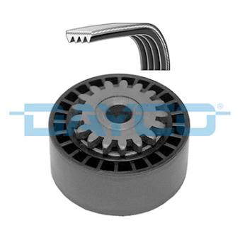 Jeu de courroies trapézoïdales à nervures DAYCO KPV194 pour HYUNDAI I20 1.2 LPG - 75cv