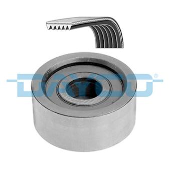 Jeu de courroies trapézoïdales à nervures DAYCO [KPV198]