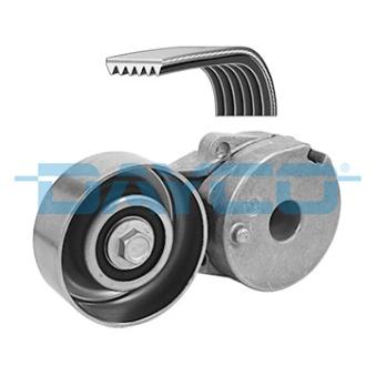 Jeu de courroies trapézoïdales à nervures DAYCO KPV199 pour RENAULT FLUENCE 2.0 16V - 140cv Jeu de courroies trapézoïdales à nervures DAYCO KPV199 pour RENAULT FLUENCE 2.0 16V - 140cv