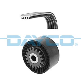 Jeu de courroies trapézoïdales à nervures DAYCO [KPV211]