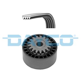 Jeu de courroies trapézoïdales à nervures DAYCO KPV213 pour HYUNDAI I20 1.2 LPG - 75cv