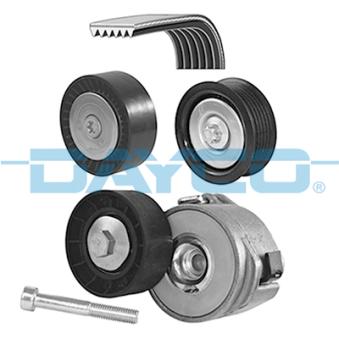 Jeu de courroies trapézoïdales à nervures DAYCO KPV256 pour OPEL ASTRA 2.0 JTDM - 163cv Jeu de courroies trapézoïdales à nervures DAYCO KPV256 pour OPEL ASTRA 2.0 JTDM - 163cv